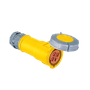 IEC 60309 60A 125V Single-phase YELLOW connector, IP67