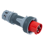 IEC 60309 60A 480V Single-phase RED plug, IP67