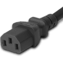 Connector (Female) : IEC 60320 C13 Color : Black