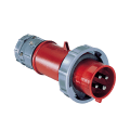 IEC 60309 30A 480V Single-phase RED plug, IP67